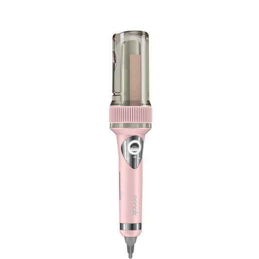 Conair CD1032C Curl Secret 1 ¼ inch Barrel Auto Hair Curler in Pink- 3 curl directions - Medium to Long Hair Lengths produces wavy, soft or blowout curls, All hair types, Dual Voltage for Travel 🍁 All In One Marketplace Canada Conair