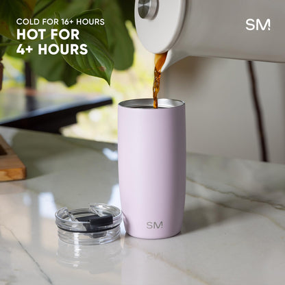 Simple Modern Travel Coffee Mug with Lid | 12oz | Lavender Simple Modern
