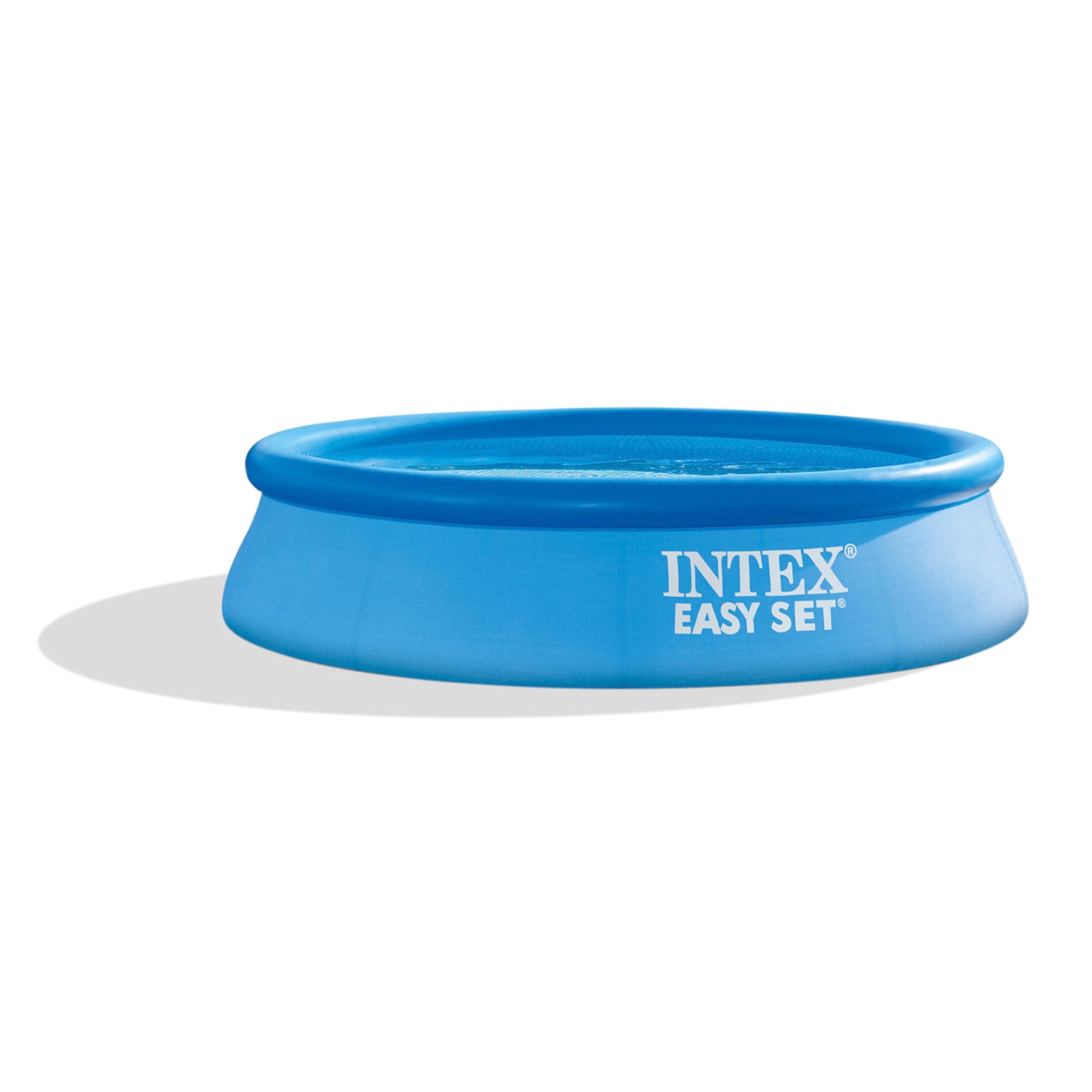 INTEX 28106EH Easy Set Inflatable Swimming Pool: 8ft x 24in – Puncture-Resistant Material – Quick Inflation – 513 Gallon Capacity – 18in Water Depth Intex