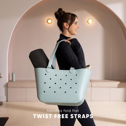 Simple Modern Waterproof Rubber Beach Bag | Extra Large | Green