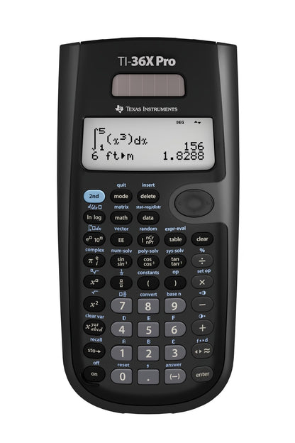 Texas Instruments TI-36X Pro Engineering/Scientific Calculator, Black, 9.7 Inch Texas Instruments