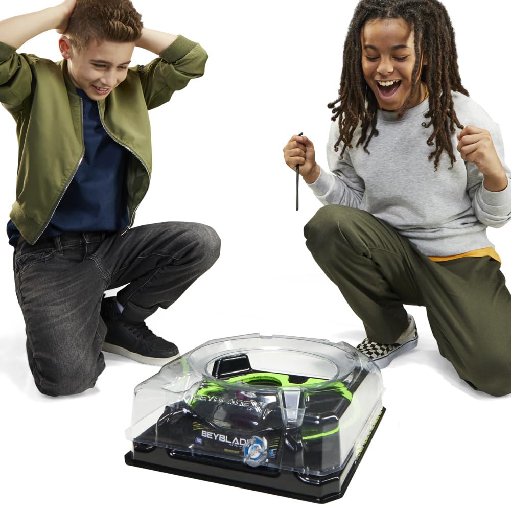 Beyblade X Xtreme Battle Set with Beystadium Arena Featuring X-Celerator Rail, 2 Right-Spinning Top Toys, 2 Launchers, Toys for Boys and Girls, 8+ 🍁 All In One Marketplace Canada