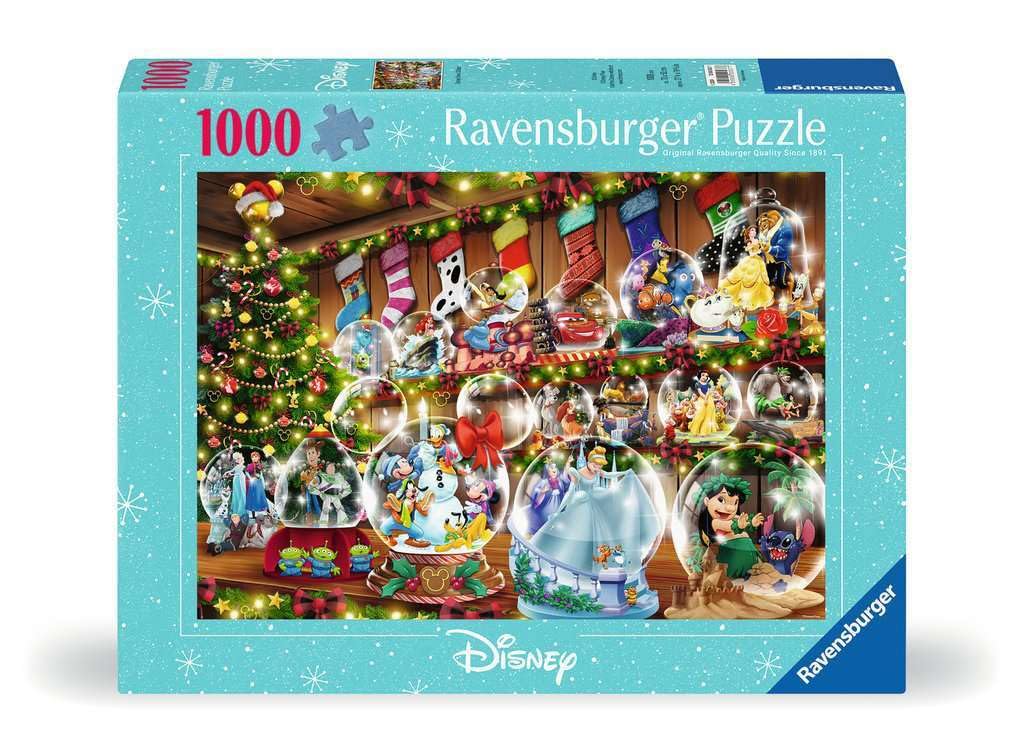 Ravensburger Disney Christmas 1000 Piece Holiday Jigsaw Puzzle for Adults - 12000537 - Handcrafted Tooling, Made in Germany, Every Piece Fits Together Perfectly 🍁 All In One Marketplace Canada