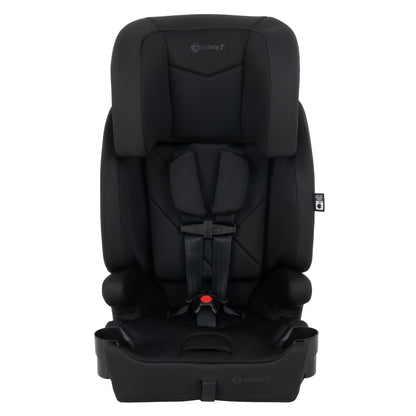 Siège auto harnais rehausseur 3-en-1 Safety 1st – Appuie-tête réglable sur 10 positions, s'adapte à 3 sièges côte à côte, rehausseur avec ou sans dossier léger et portable avec porte-gobelets, guides de ceinture et sécurité certifiée