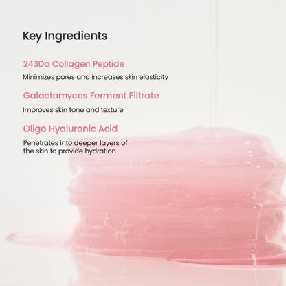 Biodance Collagen Gel Toner Pads | Pore Perfecting, Improving Elasticity, Korean Toner Pads for Sensitive Skin | 4.93 fl.oz.(140g), 60Pads - Available at All In One Marketplace Canada
