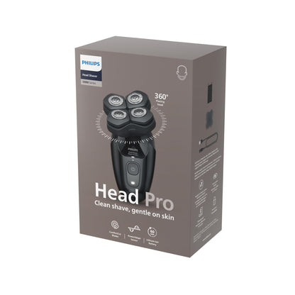 Philips Head Shaver Pro 5000, 360° Flexing Head, ComfortCut Blades