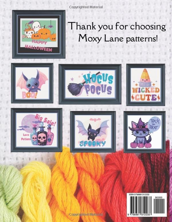 Pastel Halloween Cross stitch patterns