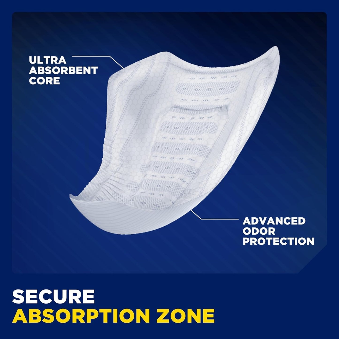 TENA Men Incontinence, Discrete Disposable, Guards, Comfortable Fit, Overnight Protection, Universal Fit, 90 Count 🍁 All In One Marketplace Canada