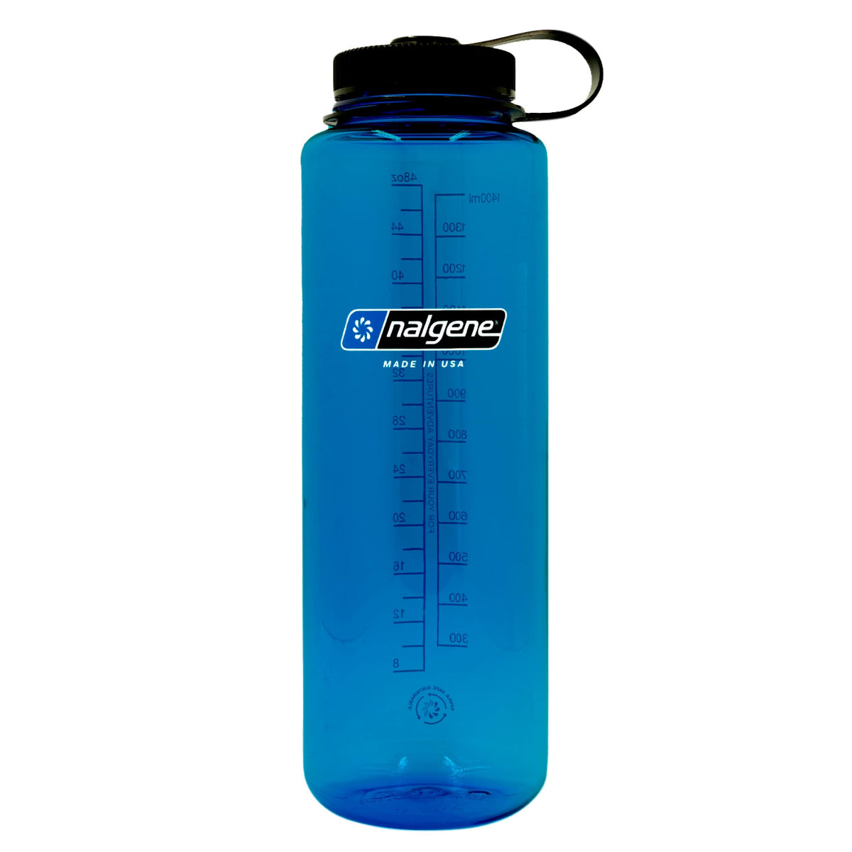 Nalgene 48 oz Wide Mouth Silo Water Bottle, Blue