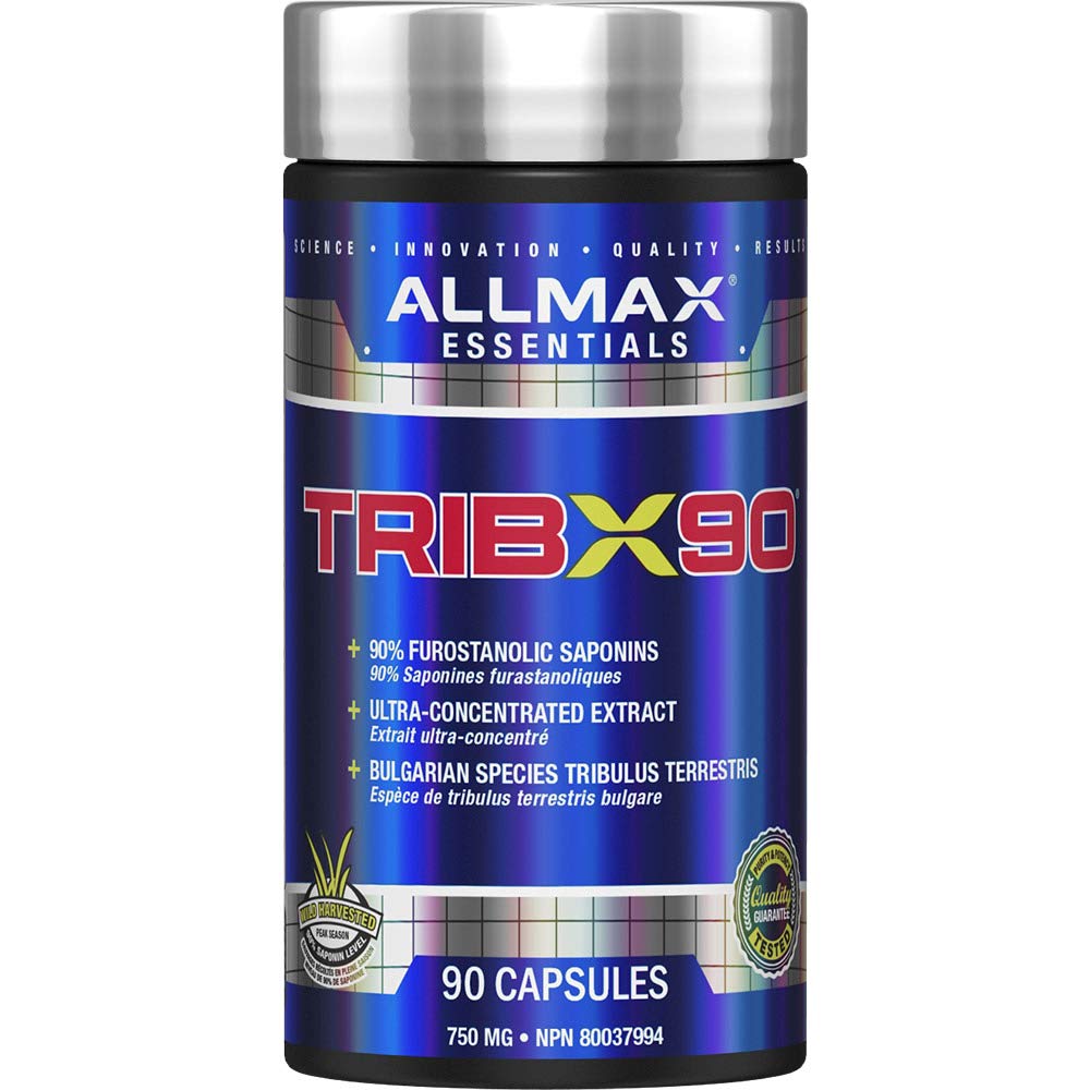 ALLMAX TribX90 Testosterone Booster Capsules, 90 Count ALLMAX
