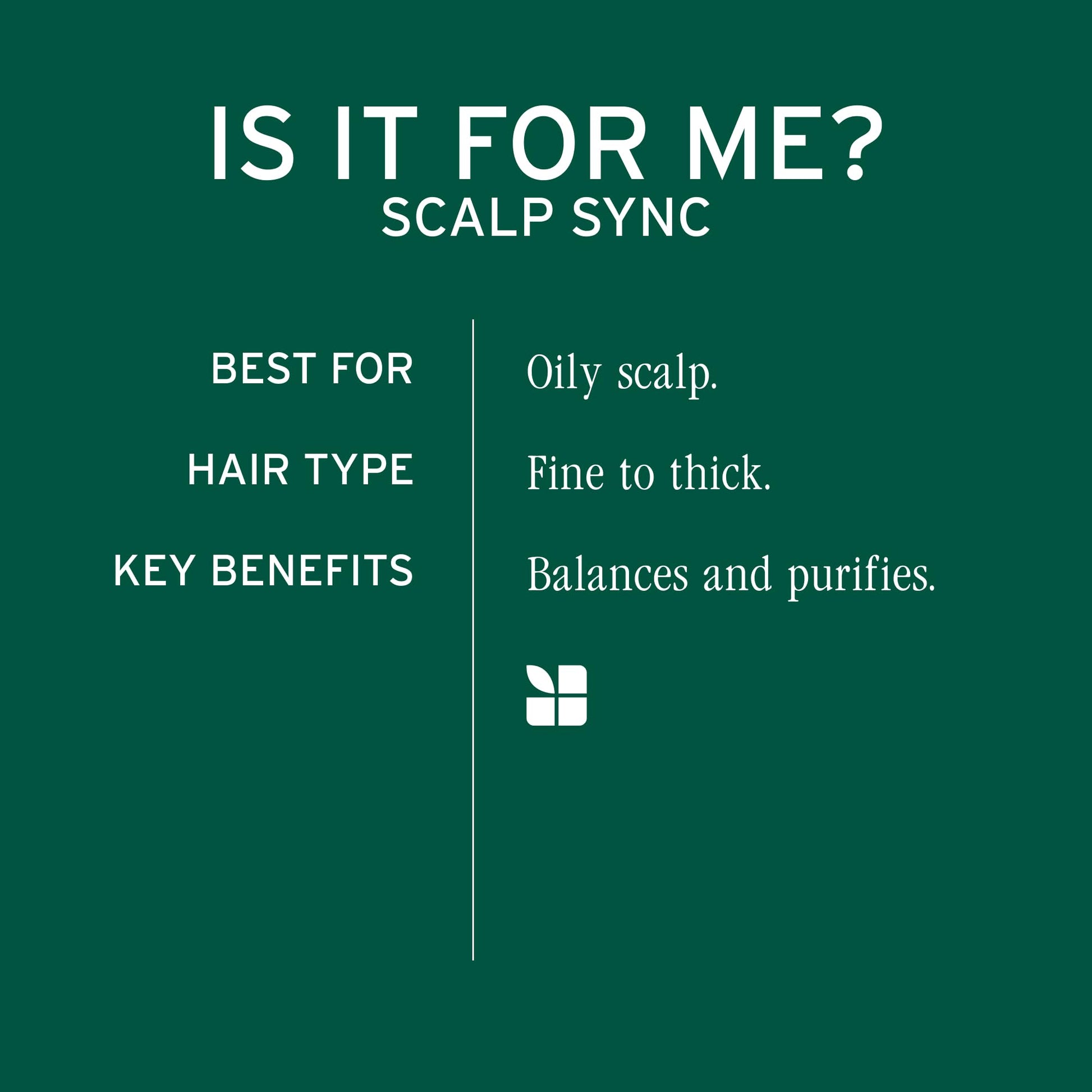 Biolage Scalp Sync Clarifying Shampoo for Oily Scalp BIOLAGE
