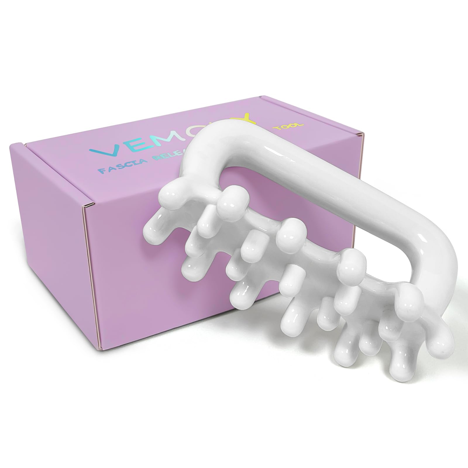 VEMOKY Fascia Massage Tool Trigger Point Massage Tools Anti Blaster for Cellulite Massager Tool Reaching Deep Myofascial Tissue Throughout The Body Release Muscle Knot Reduction Cellulite - Available at All In One Marketplace Canada
