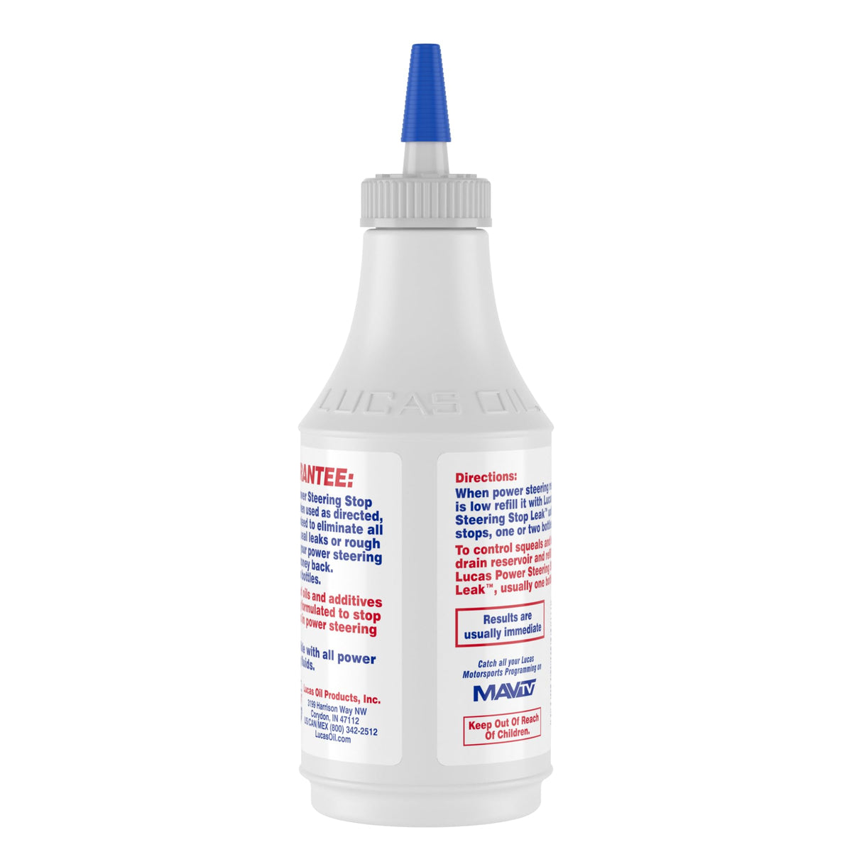 Lucas 10008 Power Steering Stop Leak 12-Ounce