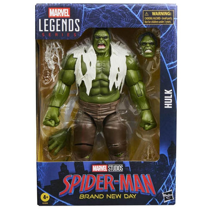 Marvel Legends Series Hulk, Spider-Man: Brand New Day Collectible 6-Inch Action Figure Set