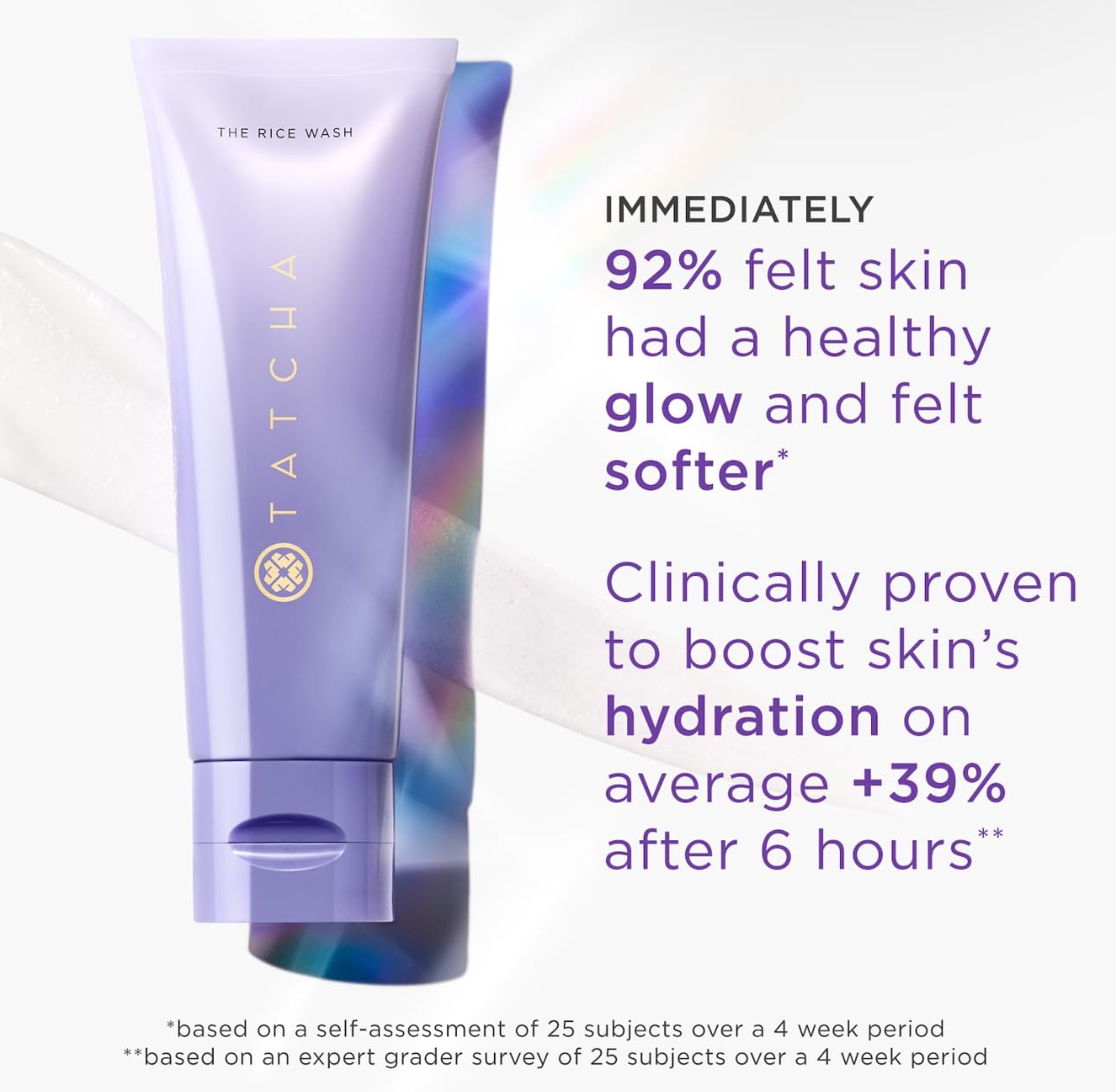 Tatcha The Rice Wash | Soft Cream Cleanser | 4 oz - Available at All In One Marketplace Canada