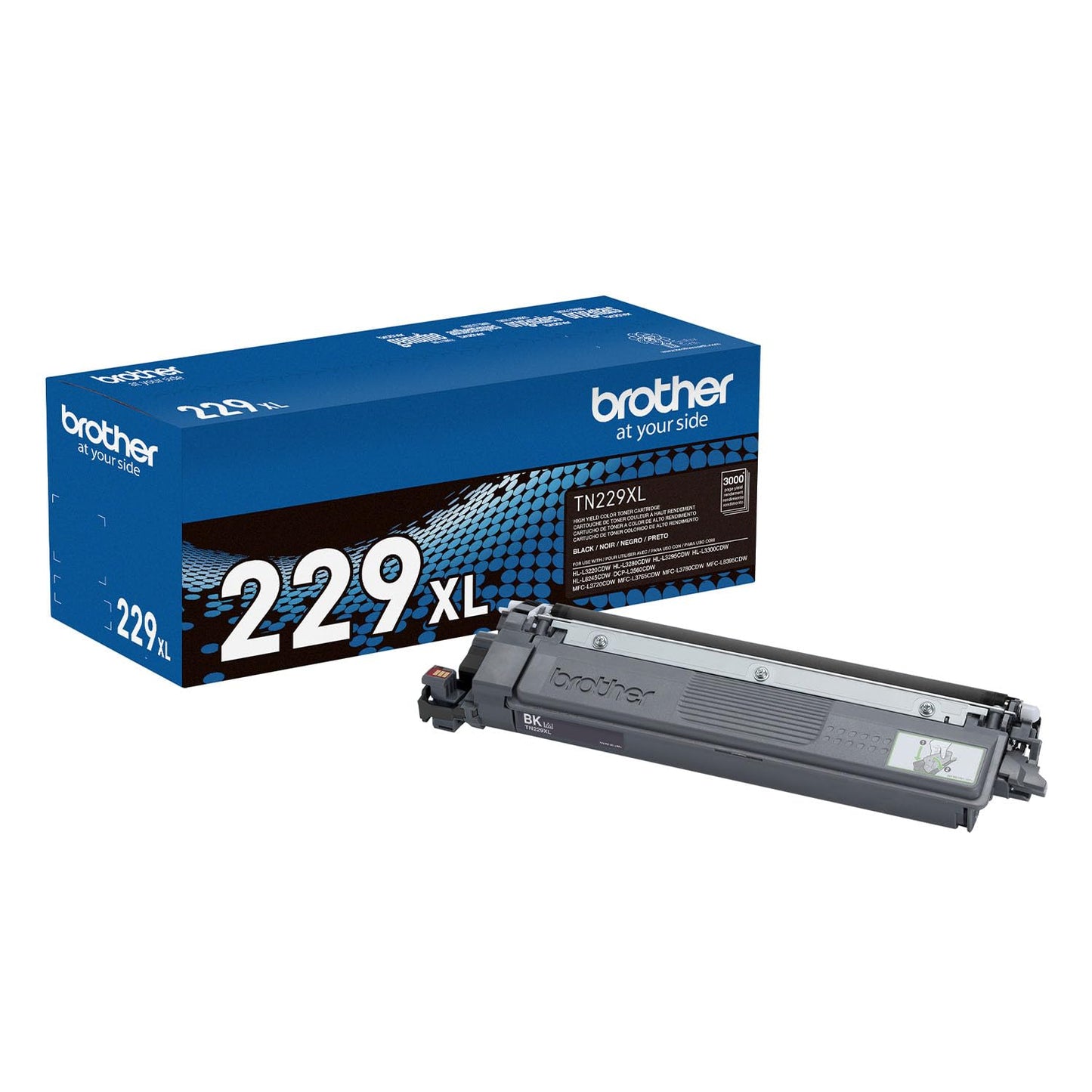 Brother Original TN229XLBK High-Yield Black Toner Cartridge, Higher Yield for Value, Toner Replacement cartridges, Toner for Brother Laser Printers HL-L3220CDW, HL-L3280CDW, MFC-L3720CDW, and More 🍁 All In One Marketplace Canada