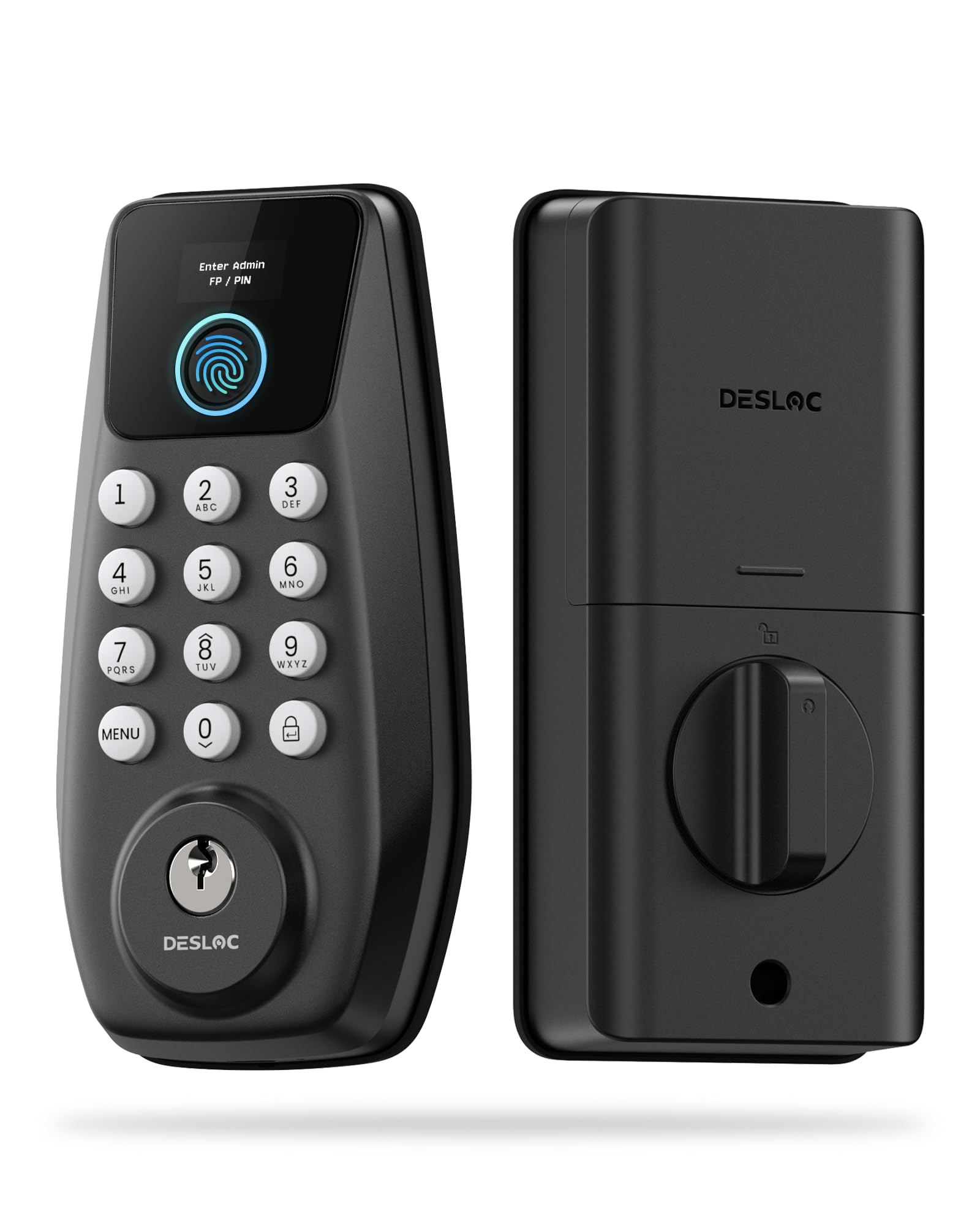 DESLOC C110 Fingerprint Smart Door Lock with Display DESLOC