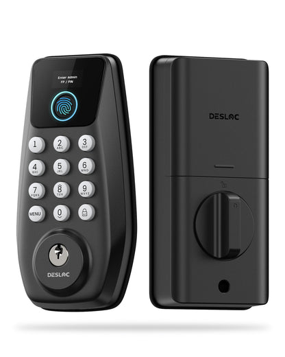 DESLOC C110 Fingerprint Smart Door Lock with Display DESLOC