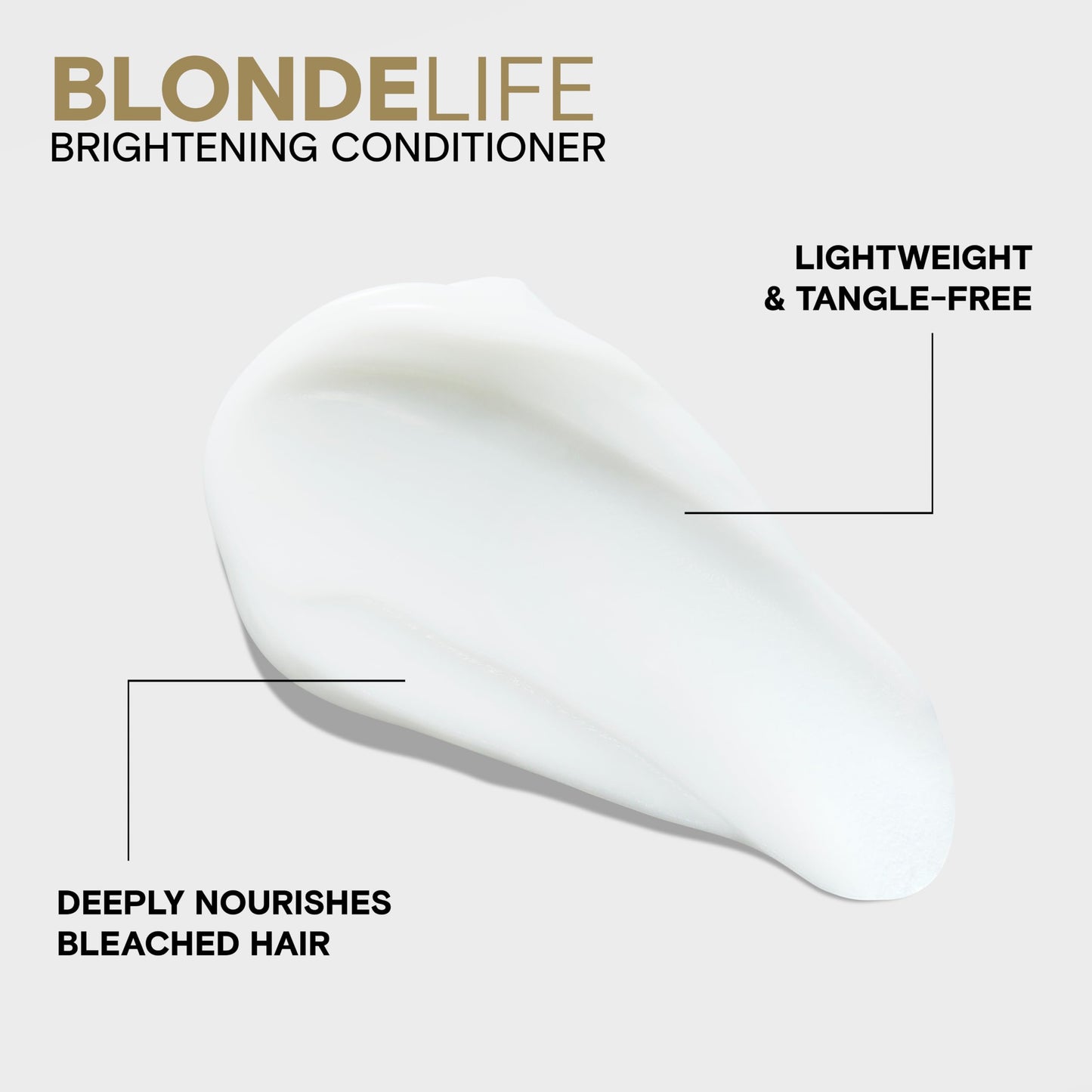 Joico Blonde Life Brightening Blonde Conditioner, Neutralizes Brassy Tones, Protect and Strengthen Bleached Hair, Anti Frizz with Coconut Oil, Sulfate Free Joico