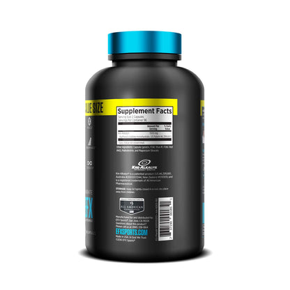 EFX Sports Kre-Alkalyn | PH-Correct Creatine Monohydrate | Multi-Patented Formula, Gain Strength, Build Muscle & Enhance Performance I No Bloating, No Water Retention - 192 Capsules - Available at All In One Marketplace Canada