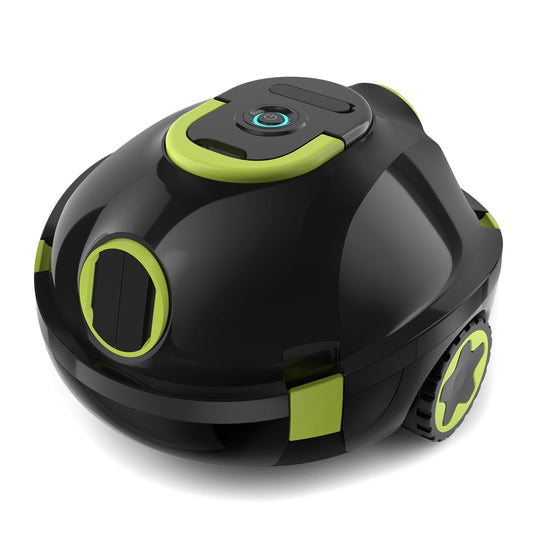Robotic Pool Cleaner, Cordless Pool Vacuum for Above Ground & Inground Flat Pools with Dual Motors, 150 Min Runtime, Auto-Parking, Powerful Pool Vacuum Robot for Up to 1300 Sq.Ft (Moss) - Available at All In One Marketplace Canada