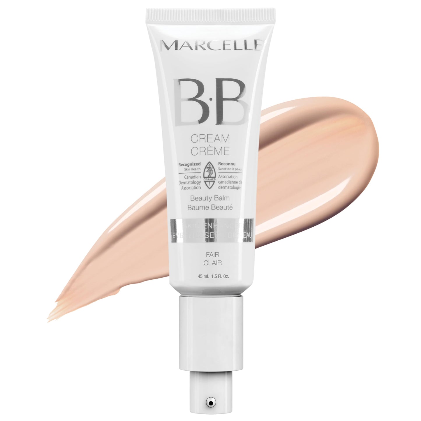 Marcelle BB Cream Beauty Balm, Fair, Tinted Moisturizer, Skin Enhancer, Lightweight, Hydrating, Hypoallergenic, Non-Comedogenic, Fragrance-Free, Paraben-Free, Oil-Free, Cruelty-Free, 45 mL 🍁 All In One Marketplace Canada