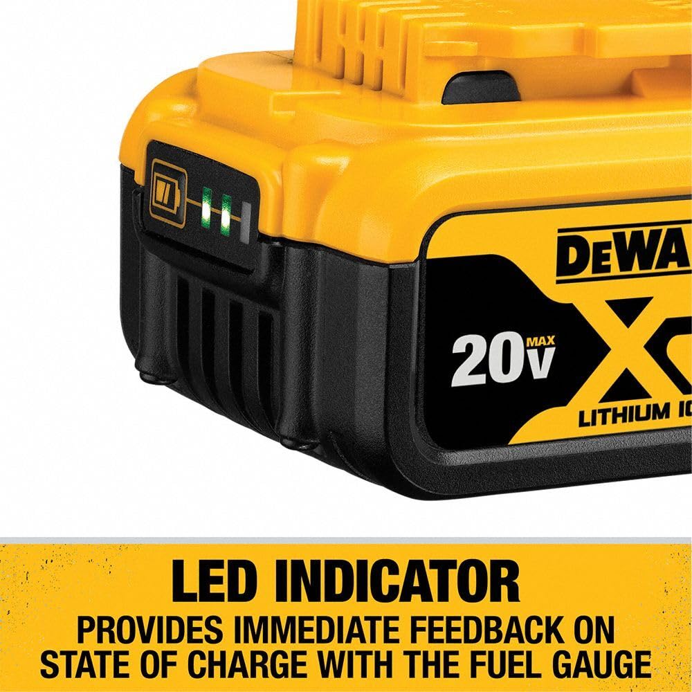 DEWALT 20V Max XR 20V Battery, 5.0-Ah, 2-Pack (DCB205-2) - Available at All In One Marketplace Canada