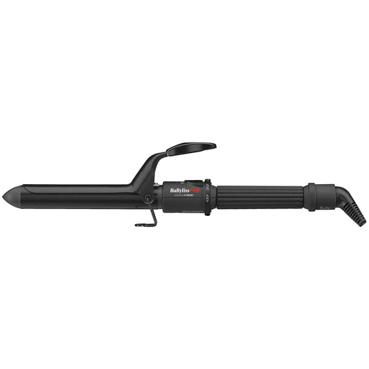 BaBylissPRO Ceramix Xtreme 1” Inch Ceramic Curling Iron Professional, Instantly Heats To 430°F, Anti-Frizz Control, For All Hair Types, Hair Curler, Spring Handle, Dual Voltage - Available at All In One Marketplace Canada