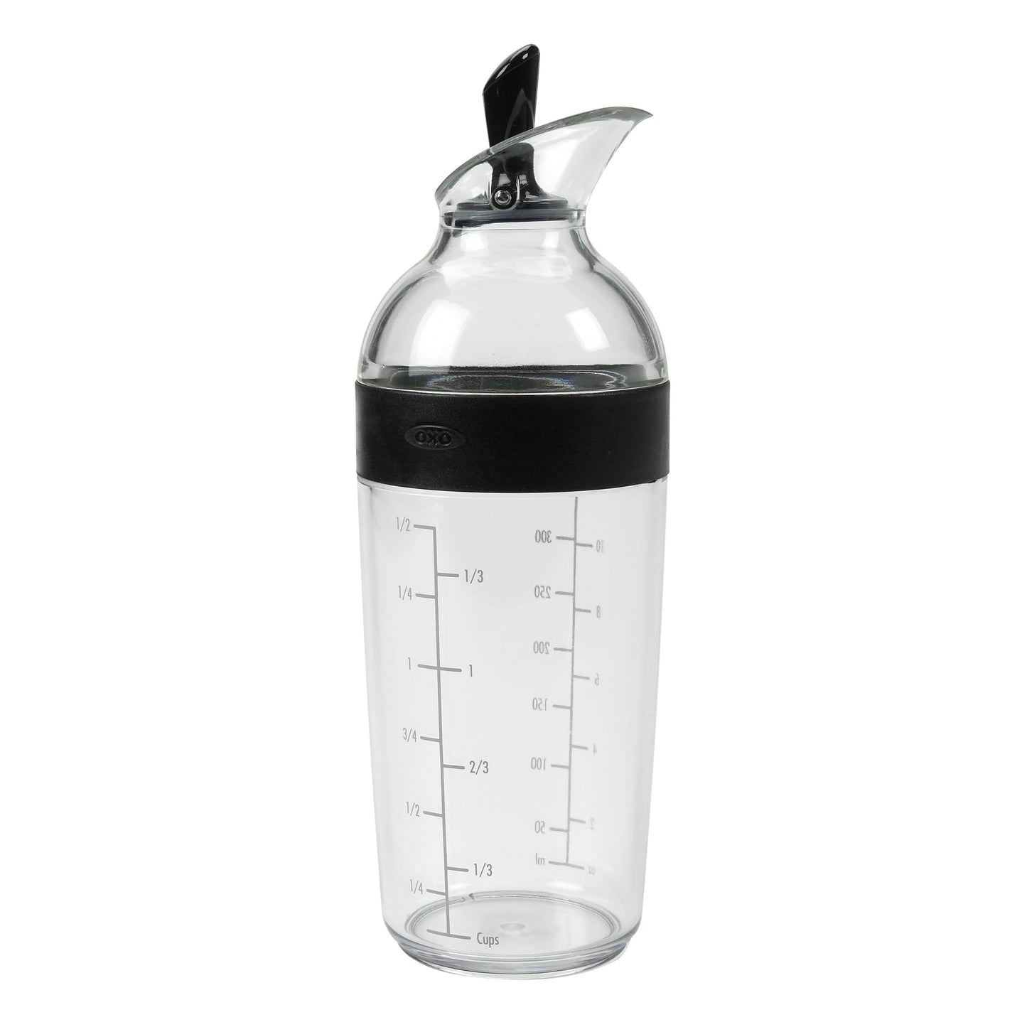 OXO Good Grips 1188500BK Salad Dressing Shaker (Clear plastic) Black Large OXO