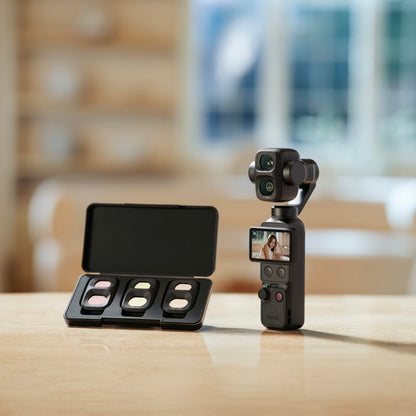Osmo Pocket 4P ND Filter Set (Black), Compatibility: Osmo Pocket 4P