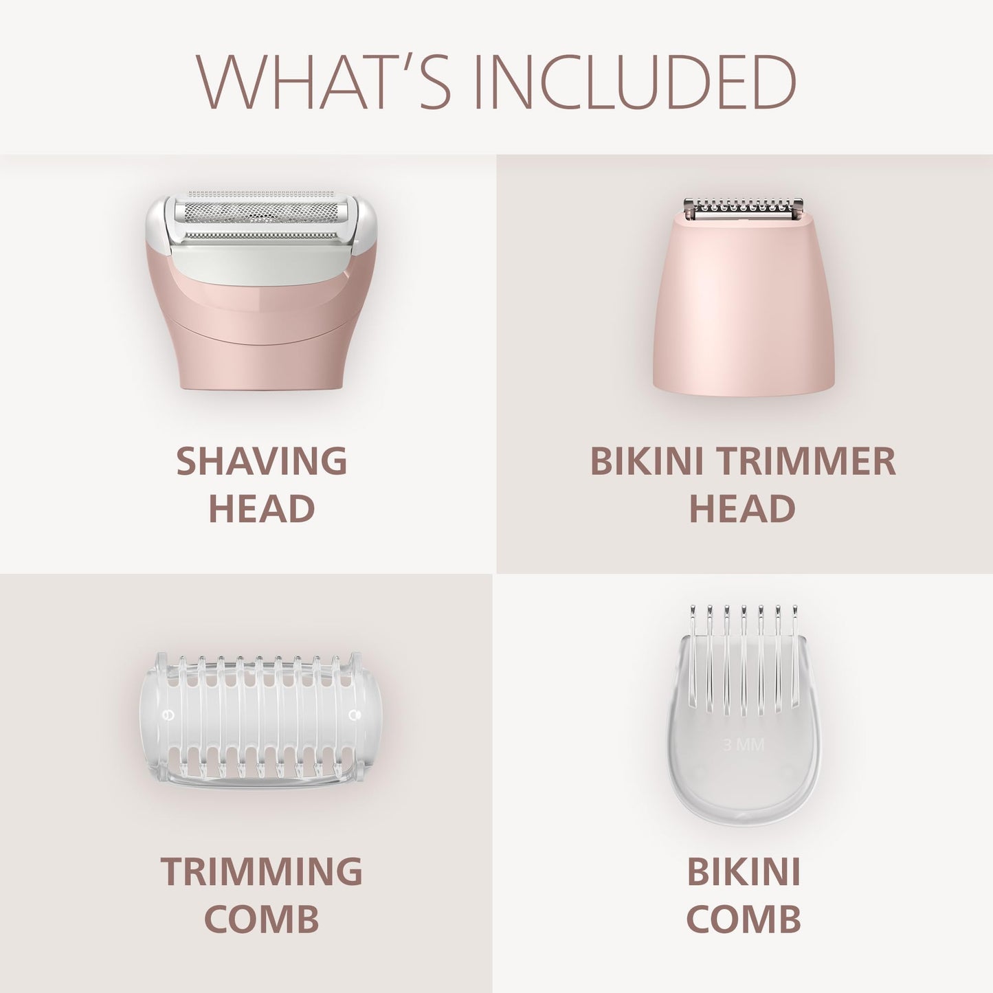 Philips Lady Shaver Series 6000, Cordless Electric Lady Shaver, Wet & Dry Electric Razor for Body Hair Removal, BRL137/00
