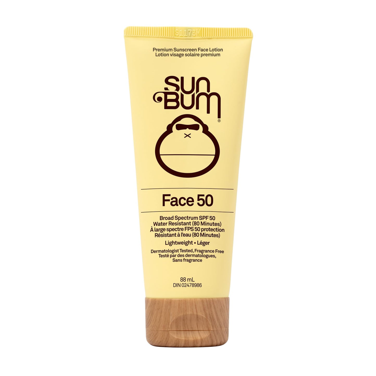 Sun Bum Original SPF 50 Sunscreen Face Lotion - Broad Spectrum Moisturizing UVA/UVB Protection with Vitamin E - Vegan & Hawaii Act 104 Compliant - 88ml - Available at All In One Marketplace Canada