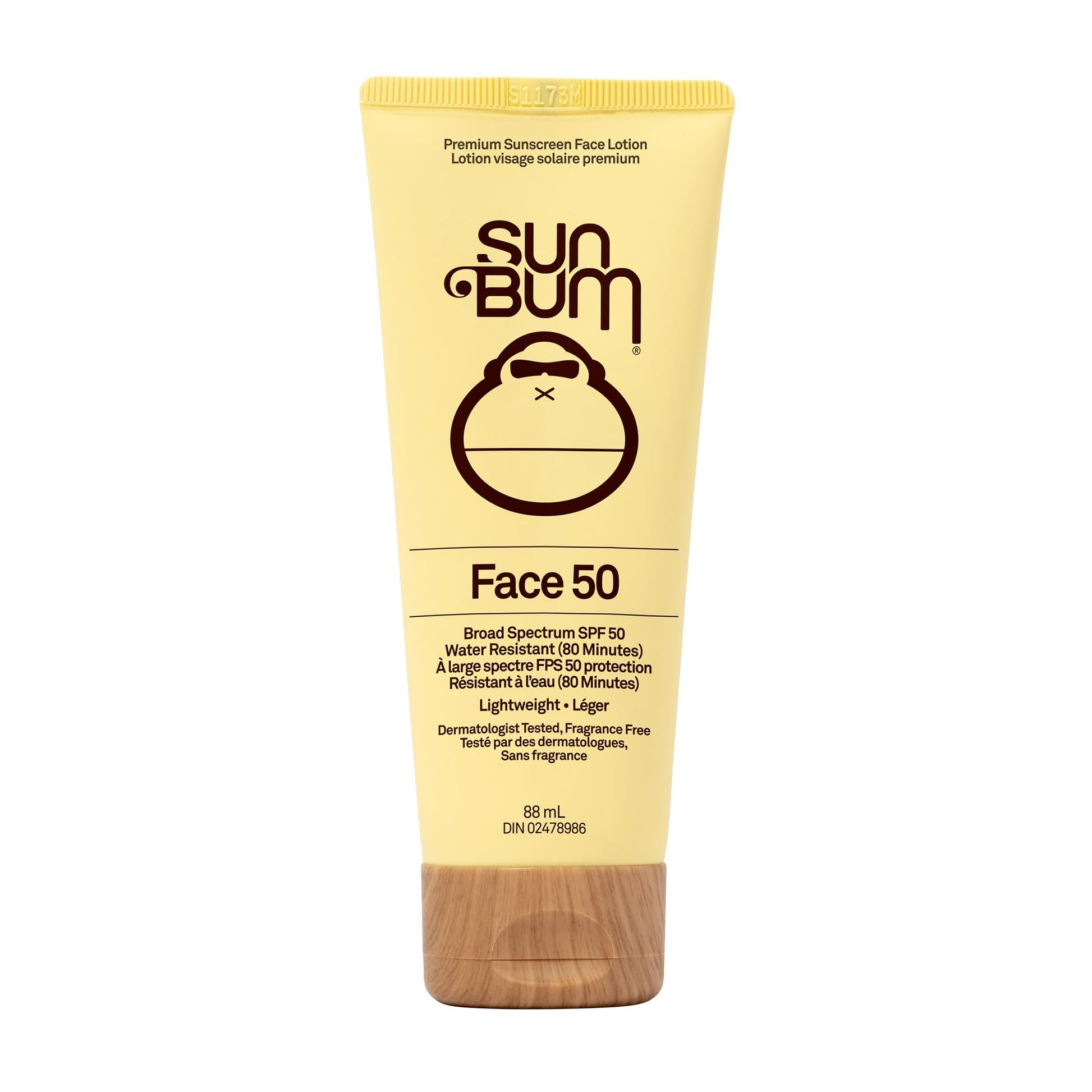 Sun Bum Original SPF 50 Sunscreen Face Lotion - Broad Spectrum Moisturizing UVA/UVB Protection with Vitamin E - Vegan & Hawaii Act 104 Compliant - 88ml - Available at All In One Marketplace Canada