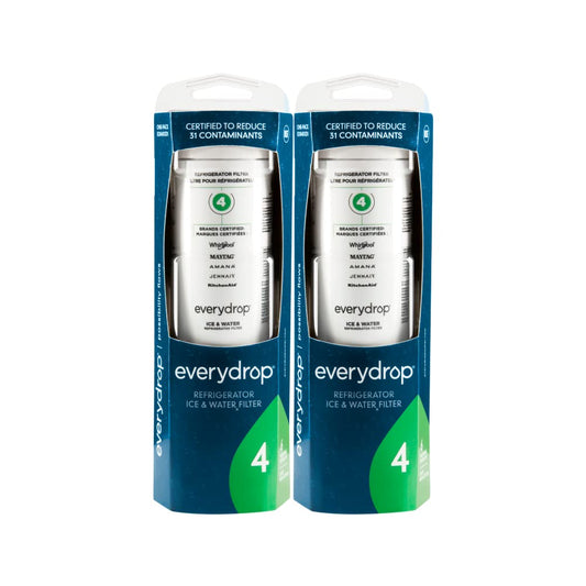 EveryDrop Premium Refrigerator Water Filter (EDR4RXD1B - Filter 4). 2 Pack. The ONLY water filter approved for*: Maytag , Whirlpool, KitchenAid, Amana brand refrigerators. - Available at All In One Marketplace Canada