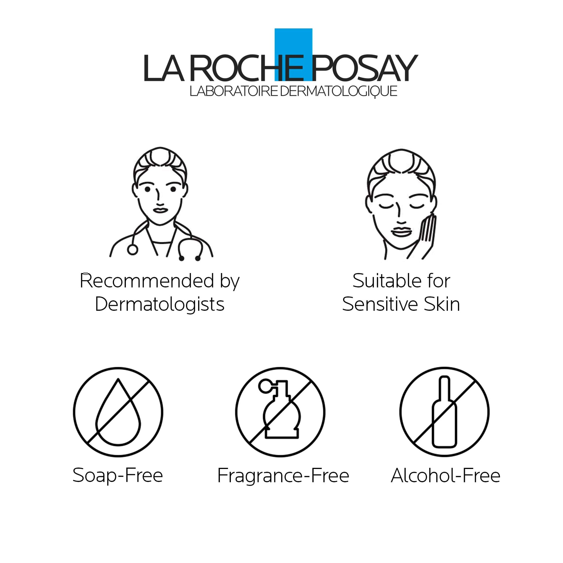 La Roche-Posay Cleansing Body Oil with Shea Butter, Lipikar AP+ Anti-Itch Fragrance-Free Shower Cleansing Oil for Very Dry, Sensitive & Eczema Prone Skin, Provides 24H Hydration, 400mL - Available at All In One Marketplace Canada