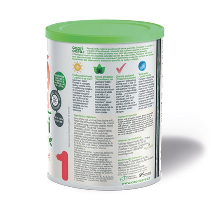 Capricare Stage 1 Whole Goat Milk Powder Infant Formula - 800g