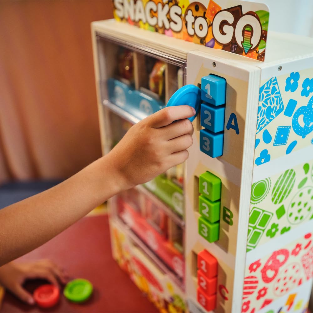 Melissa & Doug Wooden Vending Machine Play Set Melissa & Doug
