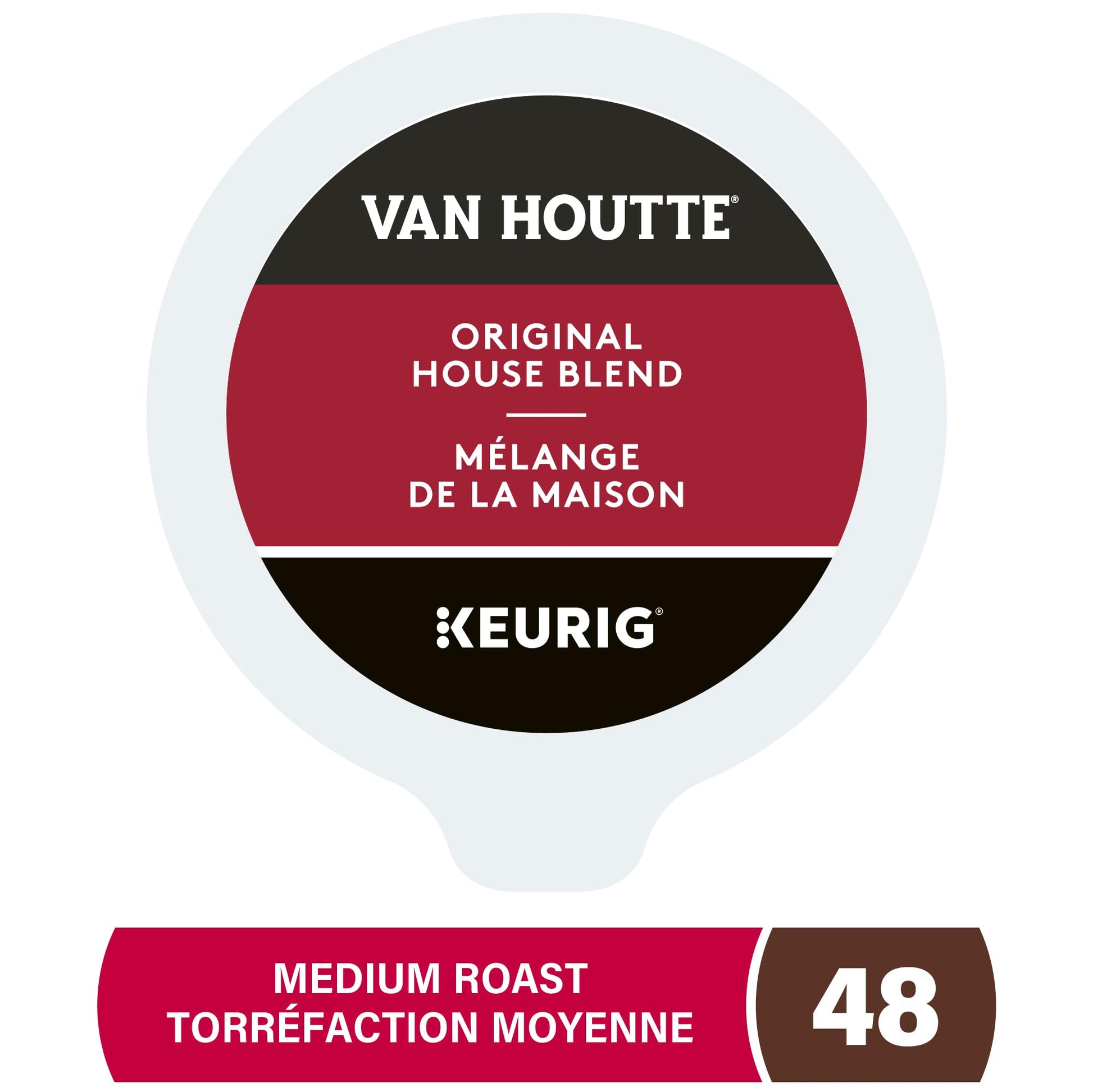 Van Houtte Original House Blend K-Cup Coffee Pods, 48 Count
