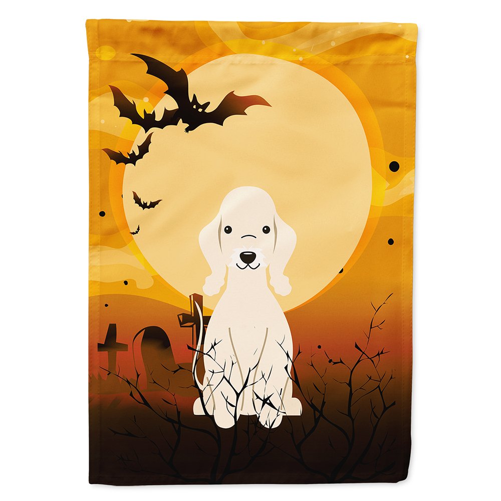 Caroline's Treasures BB4357CHF Halloween Bedlington Terrier Sandy Flag Canvas House Size, Large, Multicolor