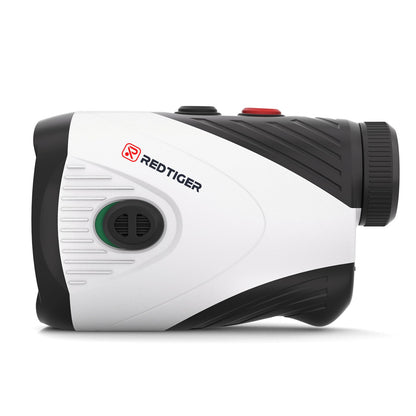 REDTIGER 1200 Yards Golf Range Finder with Slope, 7X Magnification Golf Rangefinder, IP54 Waterproof, Fast Flag Pole Locking Vibration, Rechargeable Laser Rangefinder Golfing with Magnet Stripe