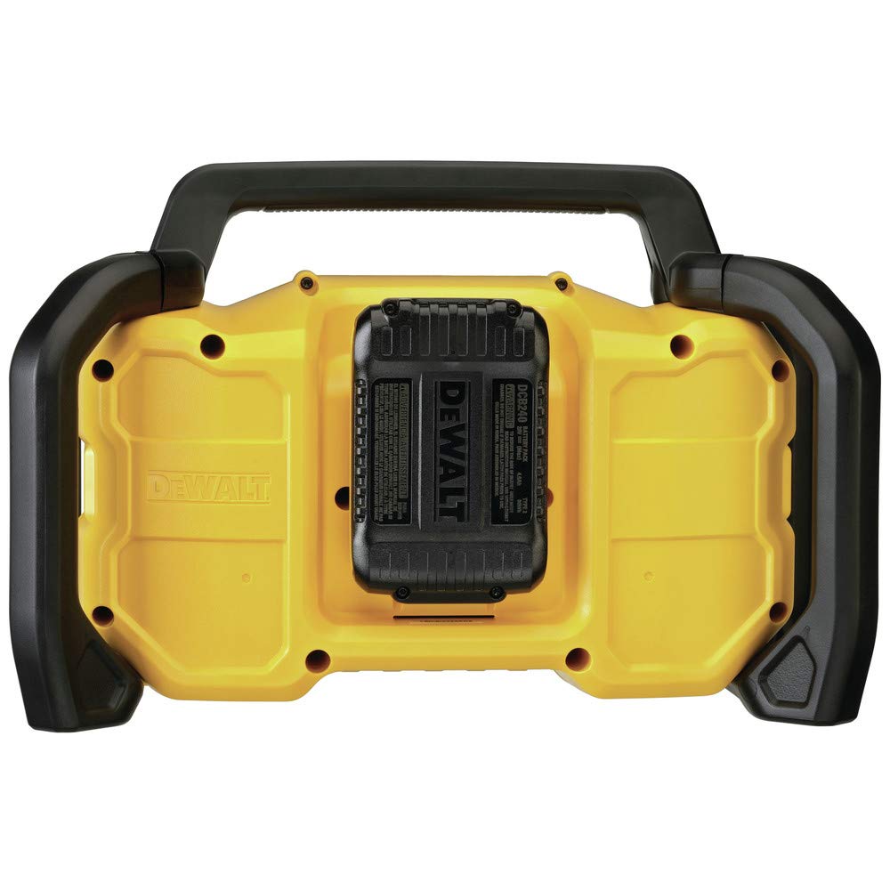 DEWALT 12V/20V MAX* Portable Radio, Bluetooth, Cordless, Jobsite, Tool Only (DCR028B) DEWALT
