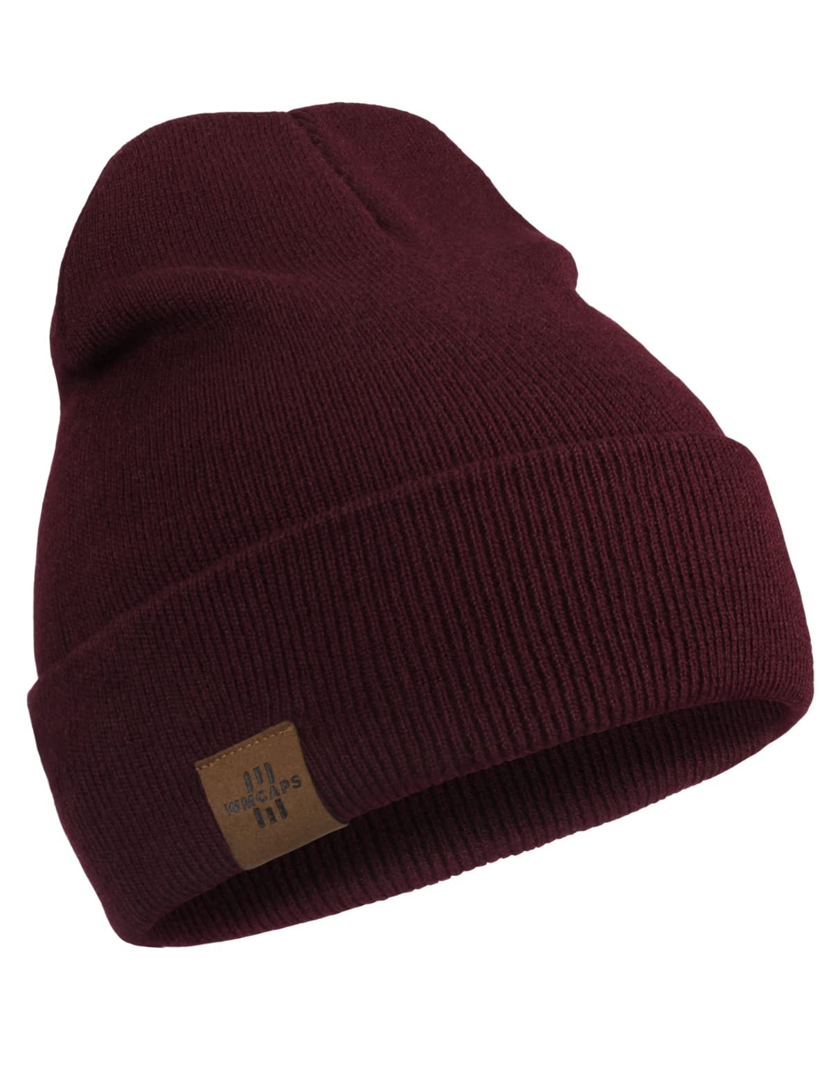 Wmcaps Winter Beanie Toque Knit Hat Gifts for Men Women Maroon 🍁 All In One Marketplace Canada