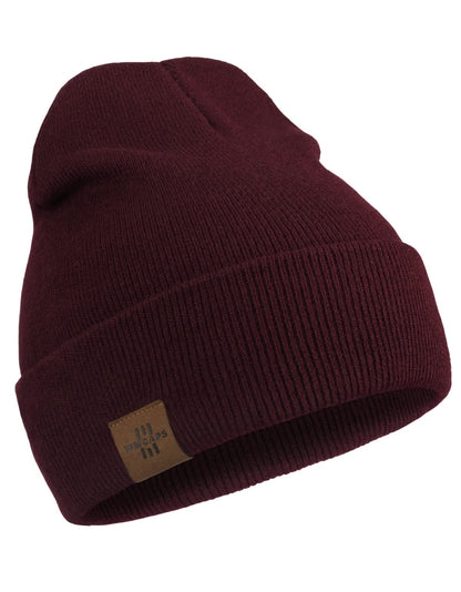 Wmcaps Winter Beanie Toque Knit Hat Gifts for Men Women Maroon 🍁 All In One Marketplace Canada