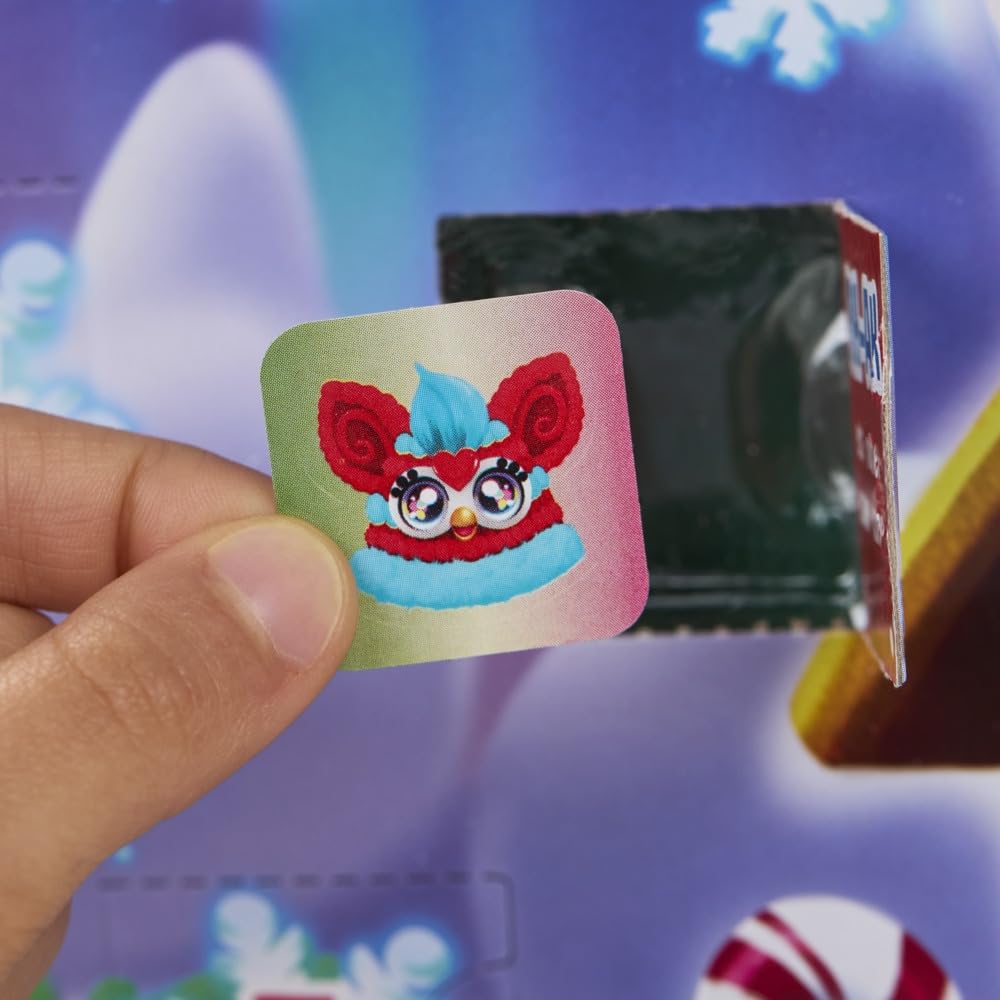 Furby Minis Advent Calendar for Kids 6 Years and Up, 24 Days of Surprise Holiday Toys with 1-Inch Figures, Stickers & Fun Accessories 🍁 All In One Marketplace Canada