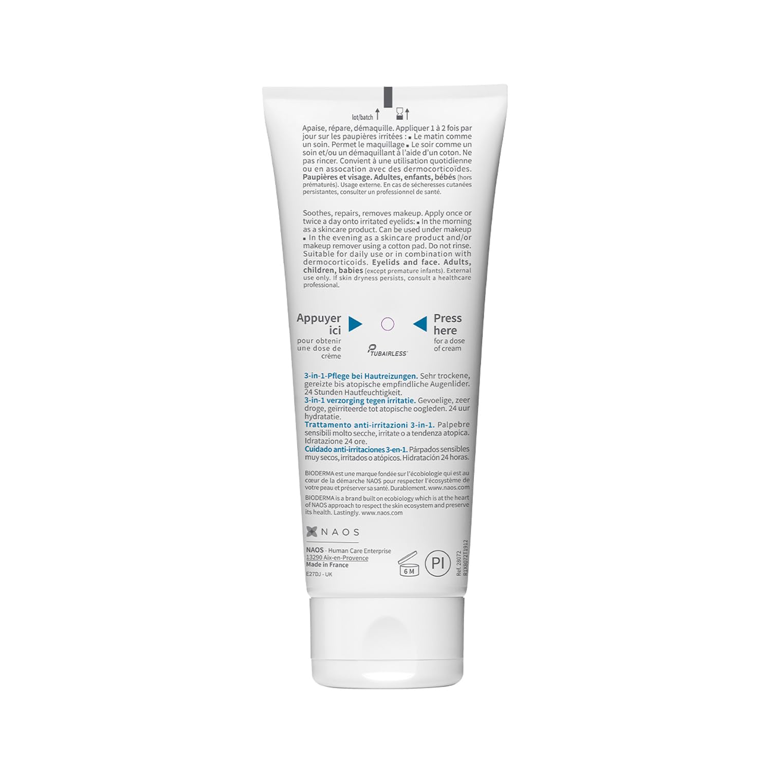 Bioderma Atoderm Intensive Eye Cream for Very Dry to Atopic-prone Skin Bioderma