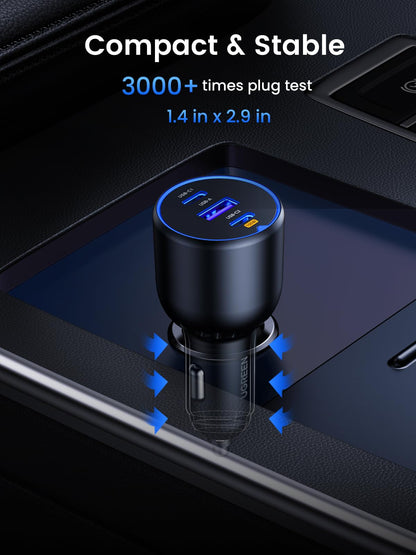 UGREEN USB C Car Charger, Super Fast Charging Cigarette Lighter Adapter