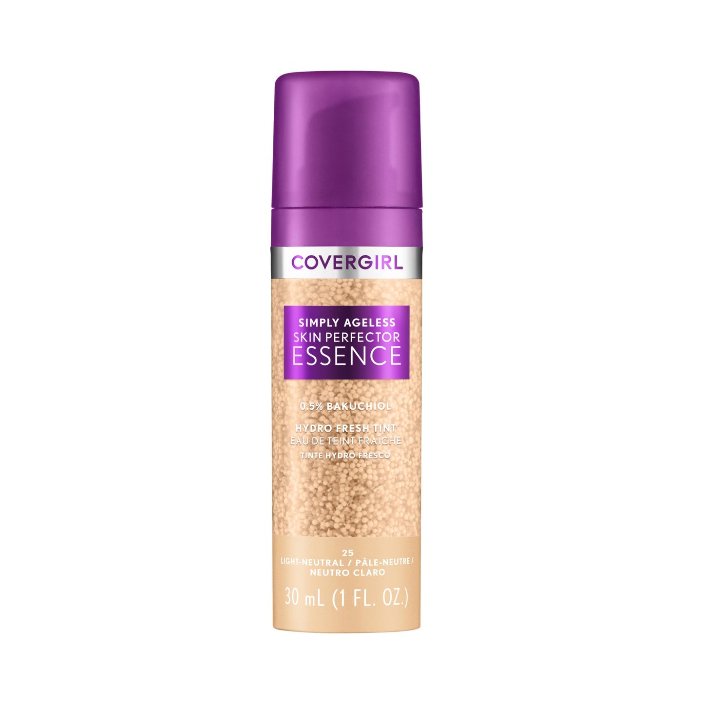 Covergirl Simply Ageless Skin Perfector Essence Foundation, Sheer Tinted Skin Perfector, Skincare Makeup Hybrid, Radiant Finish, Skin-Like Finish, Vegan Formula 🍁 All In One Marketplace Canada