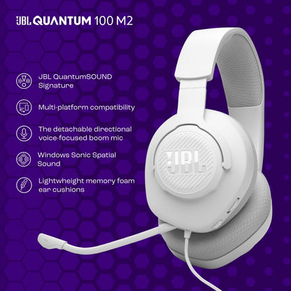 JBL Quantum 100M2 - White