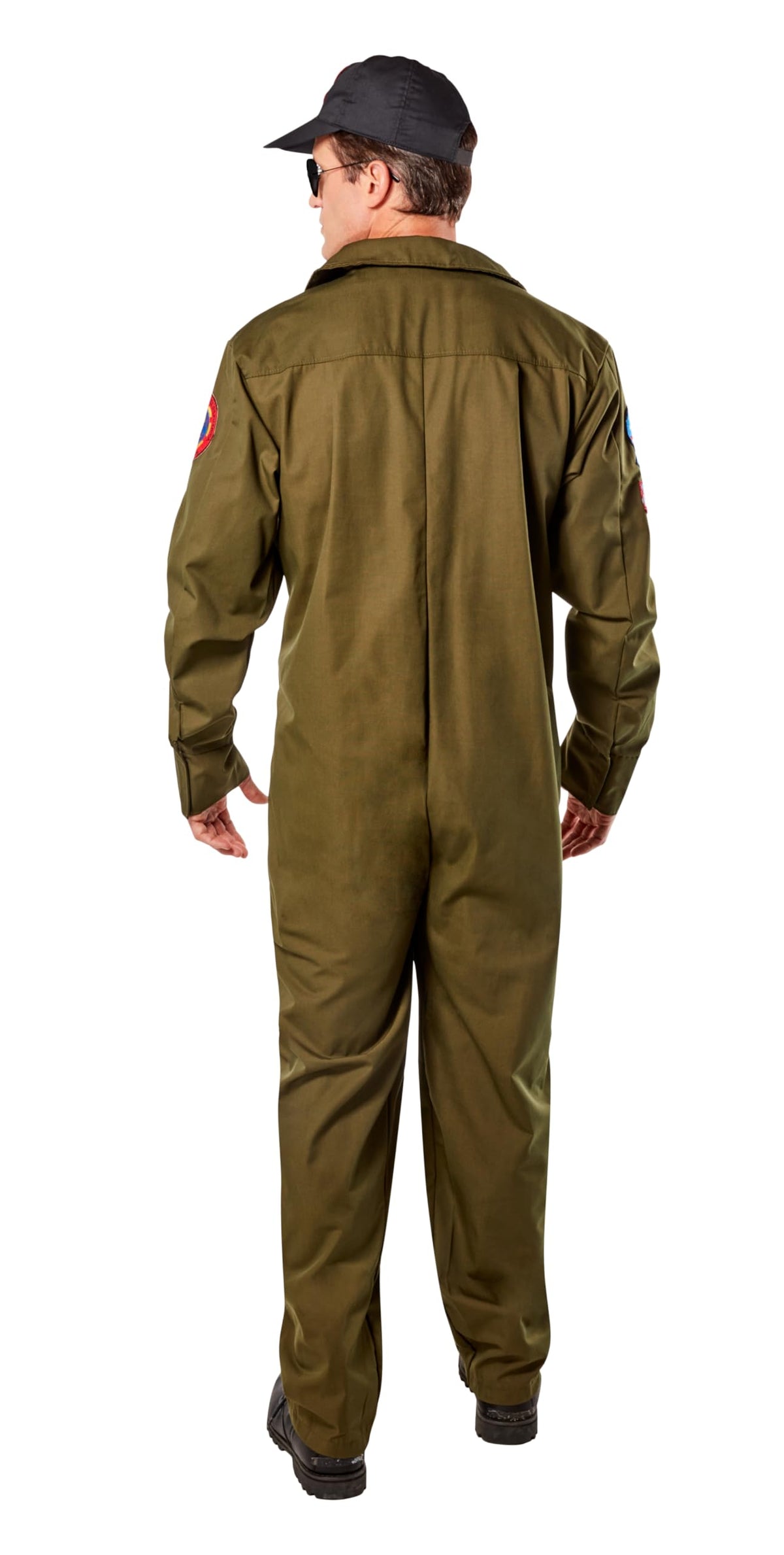 Rubies Adult Officially Licensed Deluxe Top Gun Costume for Themed Parties and Halloween, As Shown, Standard