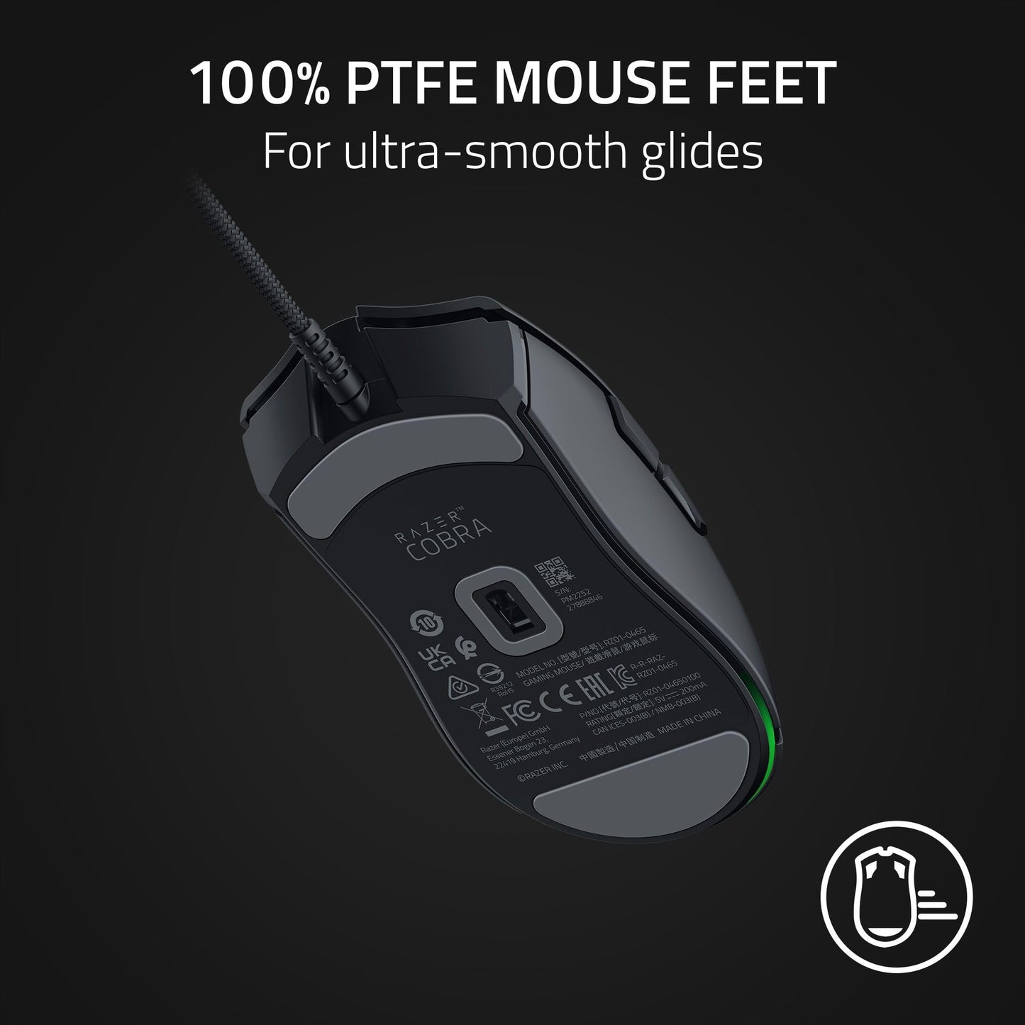 Razer Cobra Wired Gaming Mouse, Gen-3 Optical Switches, 58g, Black 🍁 All In One Marketplace Canada